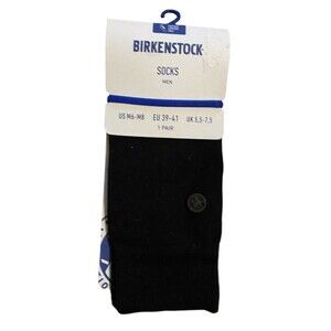 Birkenstock Men's Cotton Sole Crew Socks - 6-8